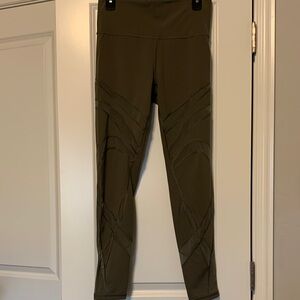 lululemon athletica Olive Green High-Waist Leggings